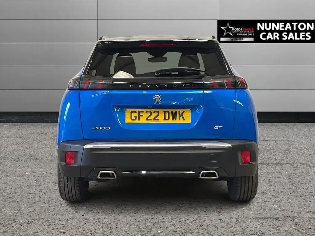 Begagnad Peugeot 2008 GTi 130 HK (95 kW) 2022 Blå SUV