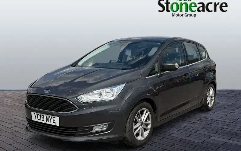 Used Ford C-MAX Zetec 120 HP (88 kW) 2019 Grey MPV