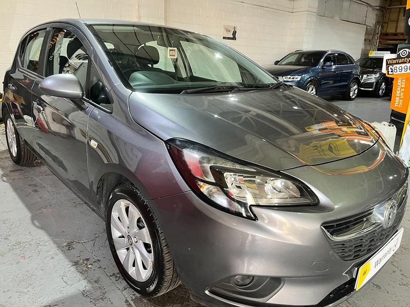 Used Vauxhall Corsa Design Edition 75 HP (55 kW) 2017 Grey Hatchback