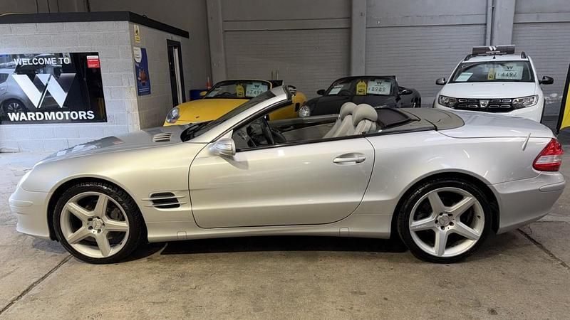 Used Mercedes SL350 272 HP (200 kW) 2007 Silver Cabriolet