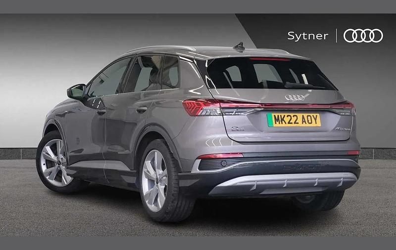 Used Audi Q4 e-tron S-Line 150 kW (204 HP) 2022 Grey SUV