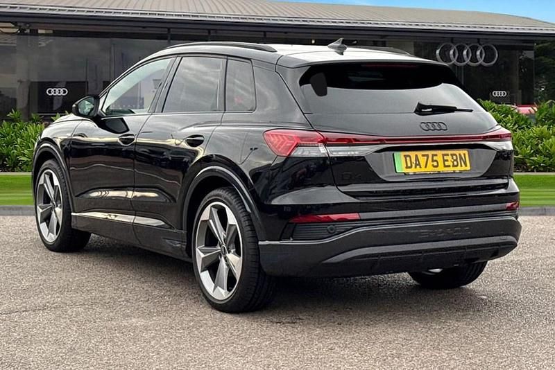 Used Audi Q4 e-tron Black Edition 125 kW (170 HP) 2025 Black SUV
