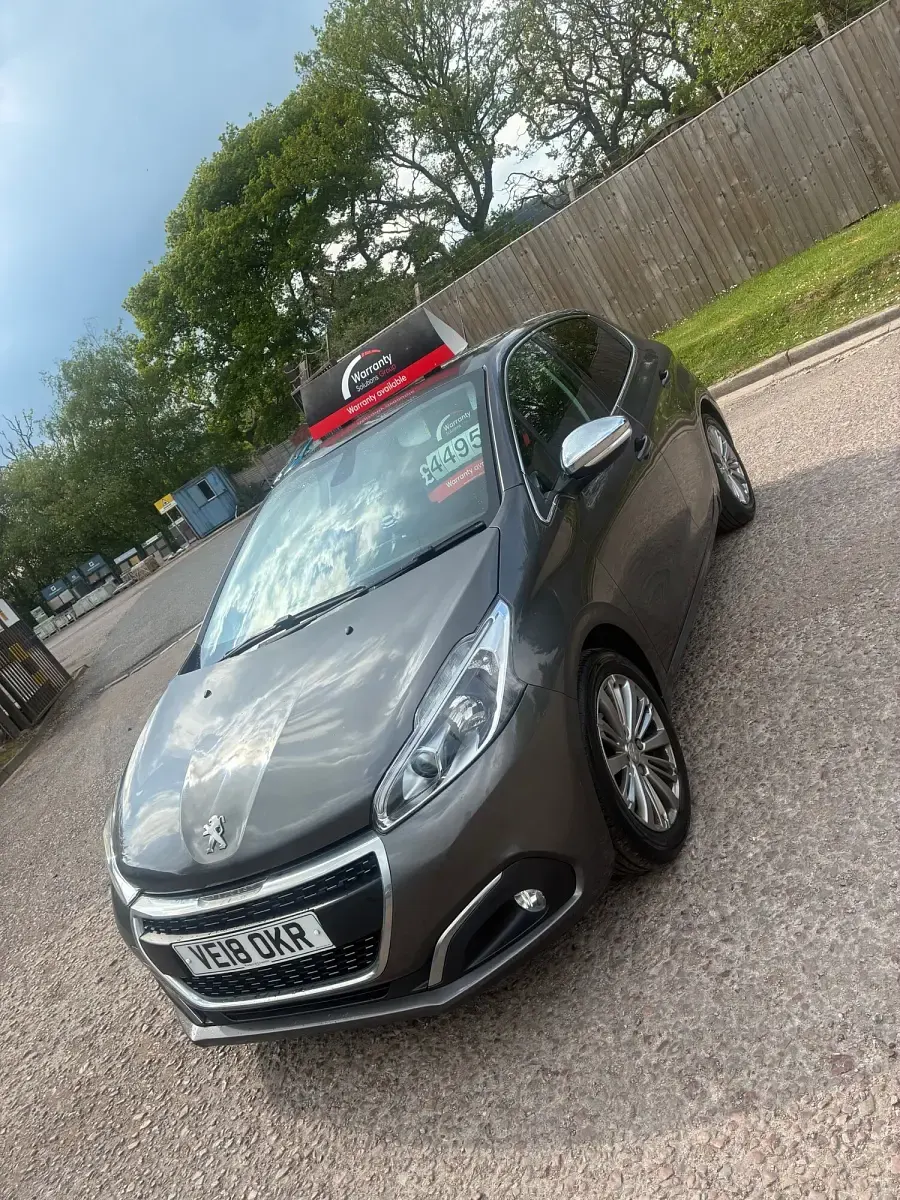 Used Peugeot 208 Allure 2018 Grey Hatchback