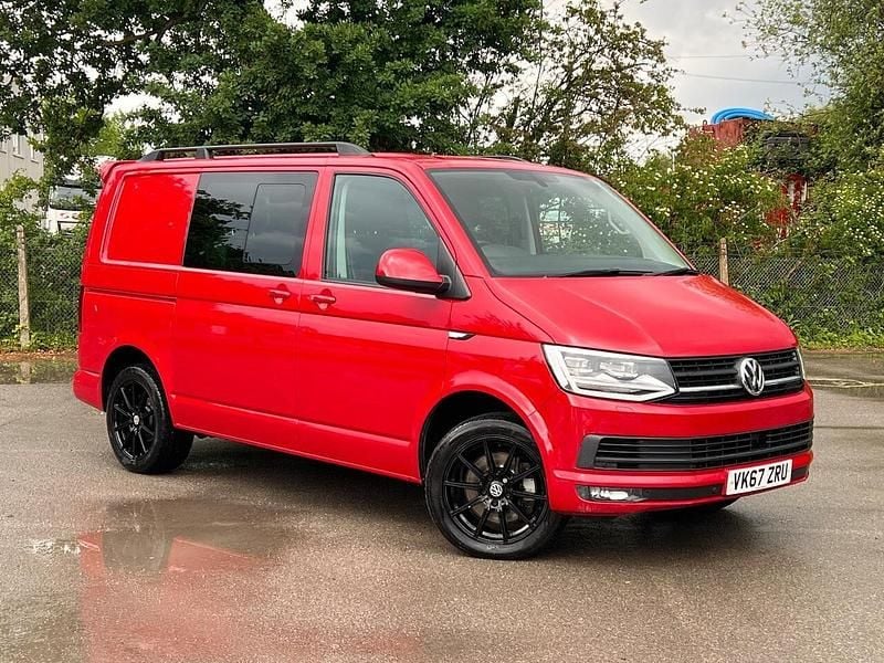 Red Used 2017 VW T6 Startline Van | £22,200 (Good price) - Image 1/4