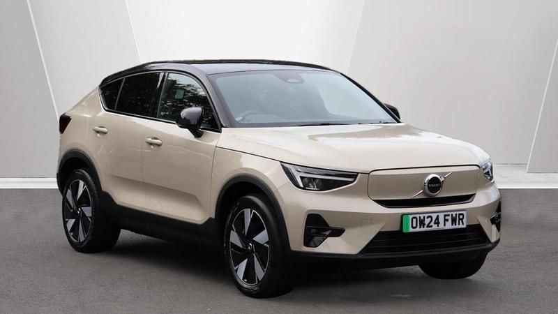 Gold Used 2024 Volvo EC40 Plus SUV | £28,995 (Super price) - Image 1/4