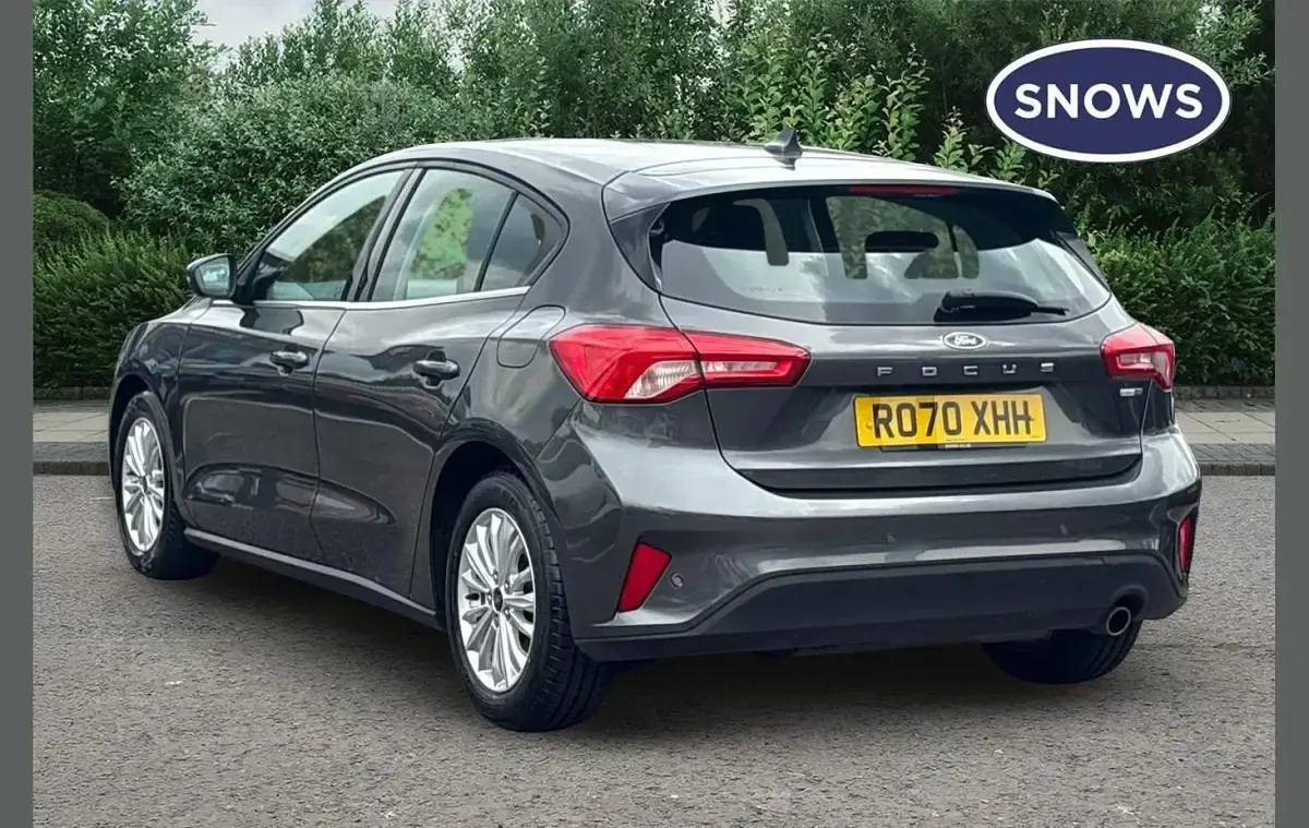 Used Ford Focus Titanium 125 HP (91 kW) 2020 Grey Hatchback