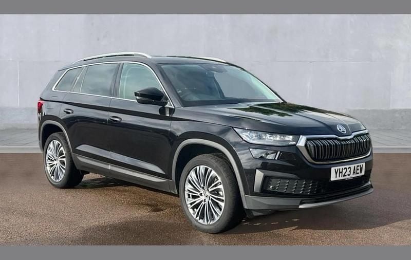 Black Used 2023 Skoda Kodiaq SE L Executive SUV | £24,850 (Good price) - Image 1/4