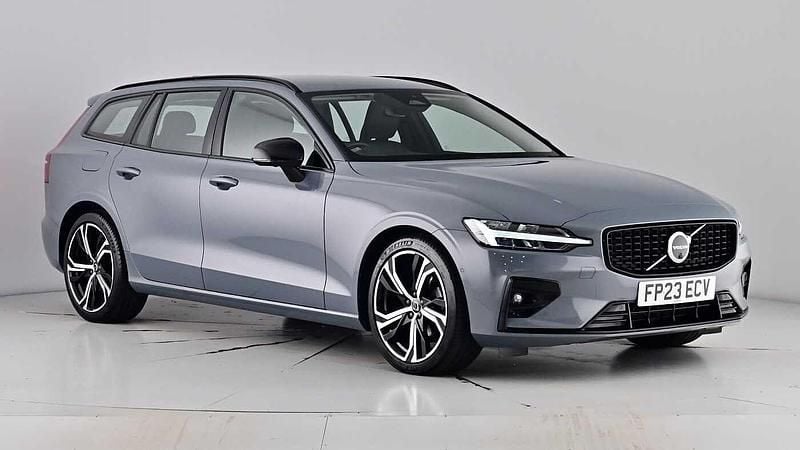 Thunder grey Used 2023 Volvo V60 Plus Estate | £29,575 (Fair price) - Image 1/4