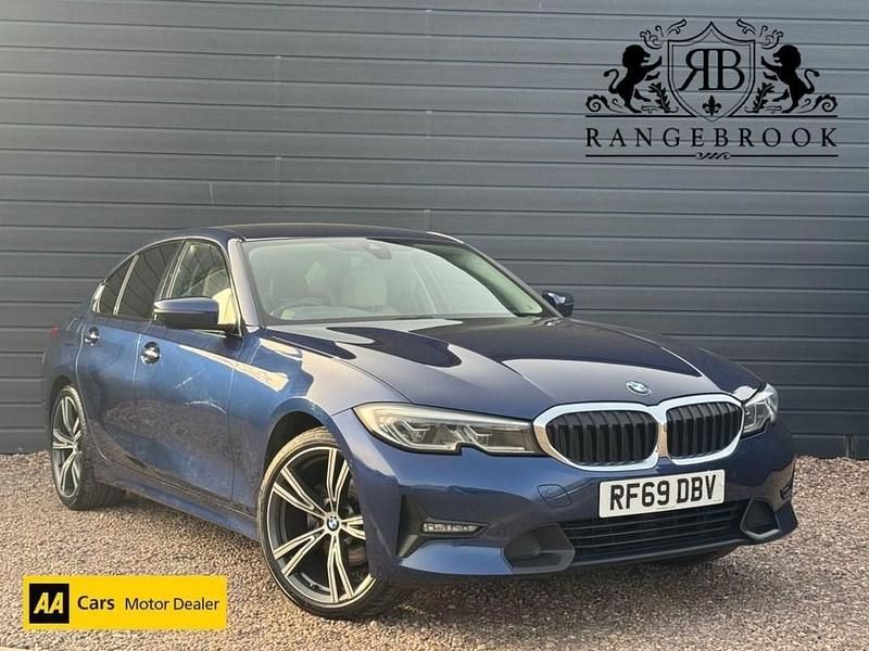 Used BMW 320 Sport Line 2019 Blue Sedan