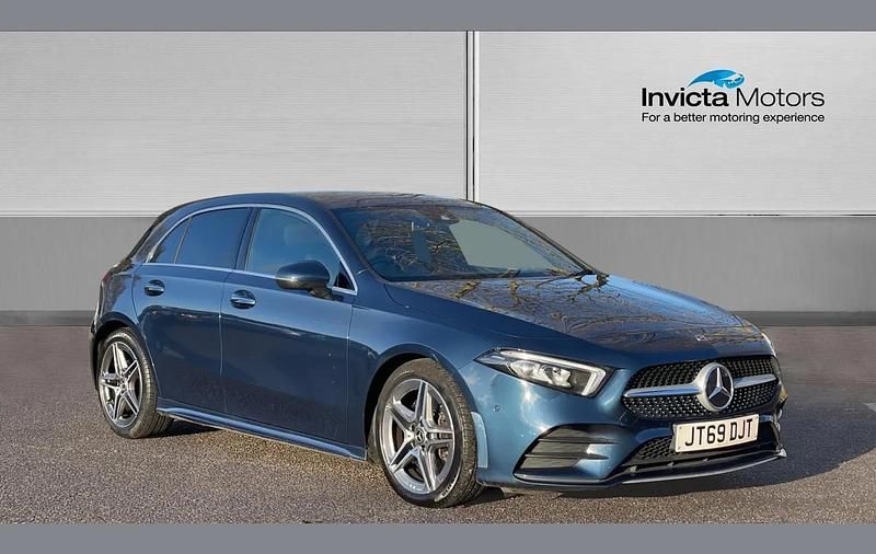 Blue Used 2019 Mercedes A250 AMG Line Premium Hatchback | £19,000 (Fair price) - Image 1/4