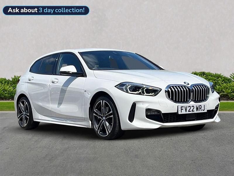 White Used 2022 BMW 118 M Sport Hatchback | £22,499 (Fair price) - Image 1/4