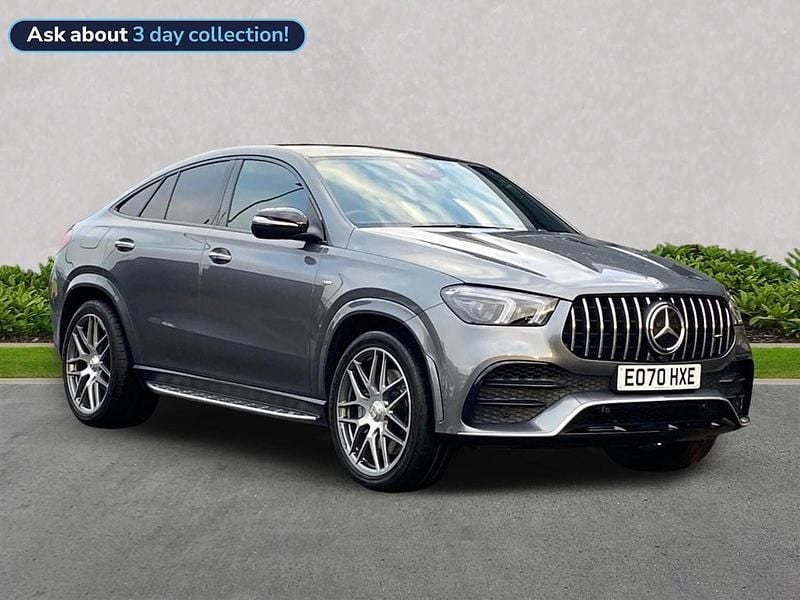 Grey Used 2020 Mercedes GLE53 AMG Premium Plus Coupe | £60,930 (Good price) - Image 1/4