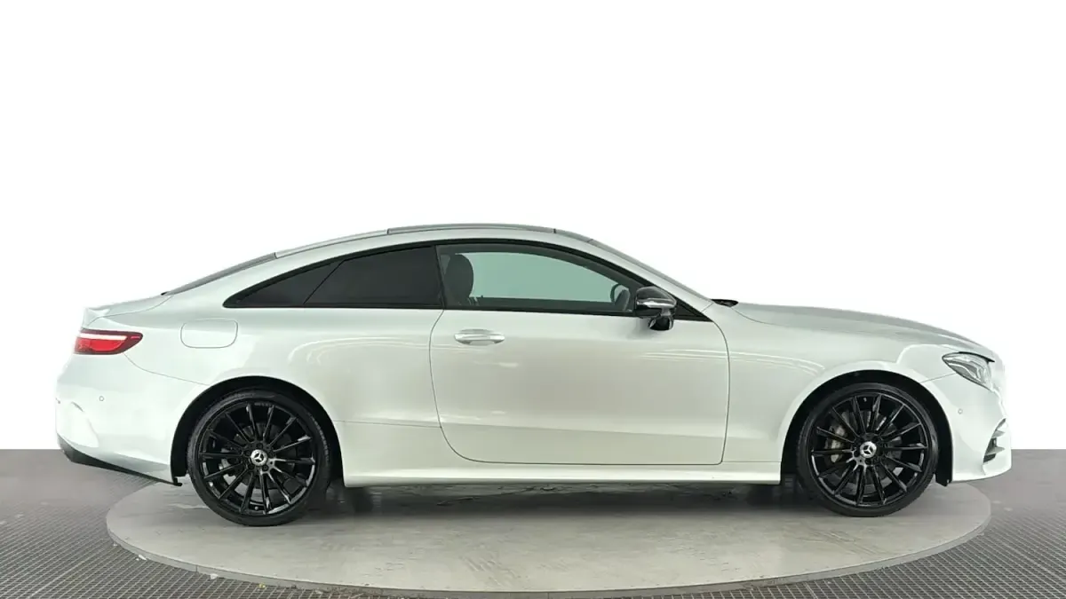 Used Mercedes E350 AMG Line Premium Plus 313 HP (230 kW) 2020 Silver Coupe