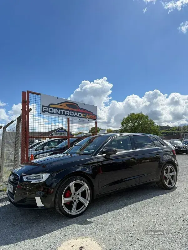 Used Audi A3 Sport 150 HP (110 kW) 2017 Black Hatchback