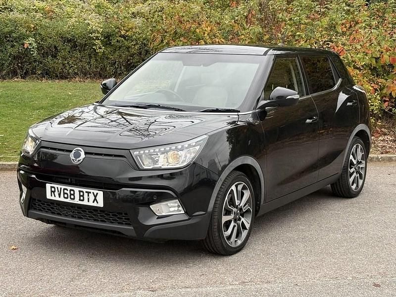 Black Used 2018 Ssangyong / KGM Tivoli SUV | £8,500 - Image 1/4