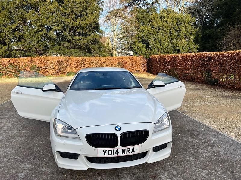 White Used 2014 BMW 640 M Sport Coupe | £9,995 (Super price) - Image 1/4