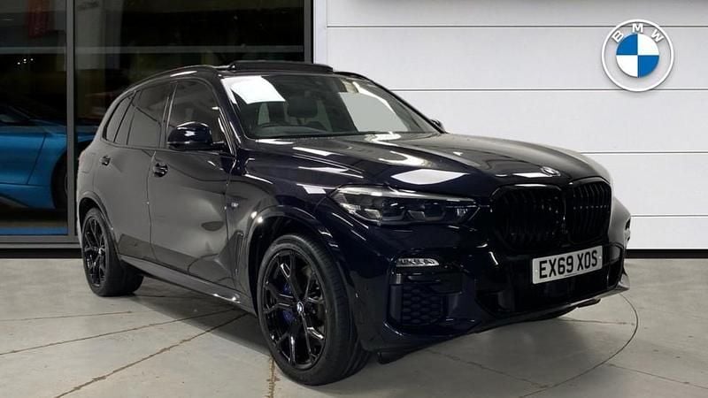 Black Used 2019 BMW X5 M Sport SUV | £38,950 (Good price) - Image 1/4