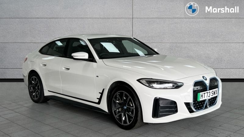 White Used 2024 BMW i4 M Sport Sedan | £36,506 (Super price) - Image 1/4
