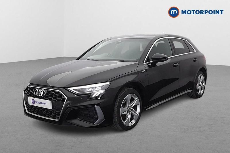 Used Audi A3 e-tron S-Line 2023 Black Hatchback