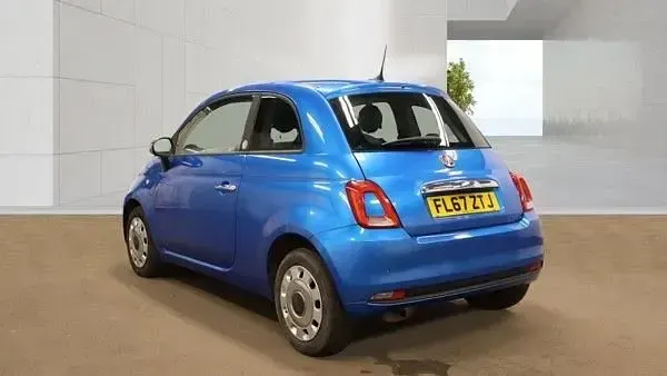 Used Fiat 500 Mirror 69 HP (50 kW) 2017 Blue Hatchback