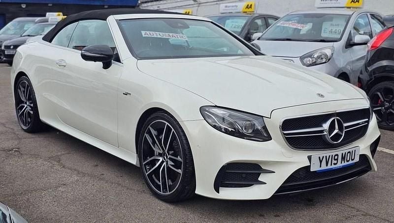 Used Mercedes E53 AMG Premium 2019 White Cabriolet