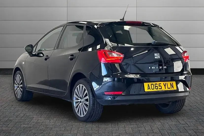 Used Seat Ibiza CONNECT 89 HP (65 kW) 2016 Black Hatchback