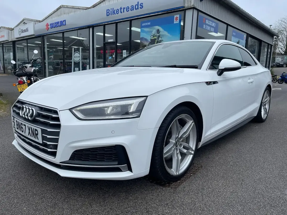 Used Audi A5 S-Line 190 HP (139 kW) 2017 Black Coupe