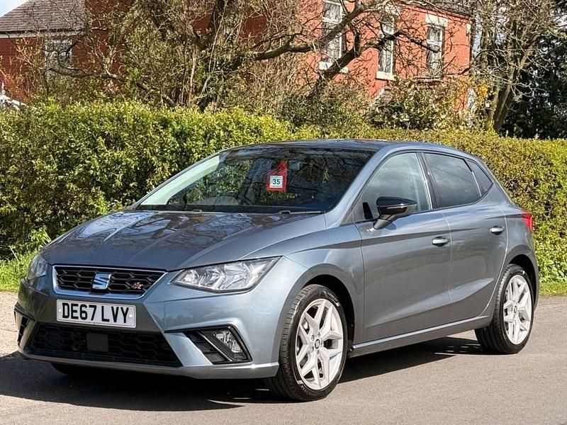 Begagnad Seat Ibiza FR 95 HK (69 kW) 2017 Grå Halvkombi