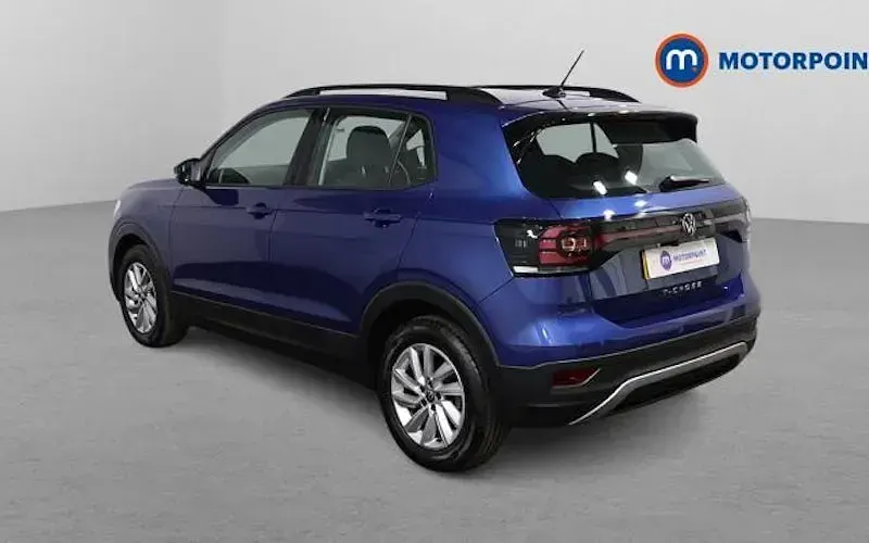 Used VW T-Cross Edition 110 HP (80 kW) 2022 Blue SUV