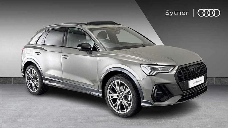 Grey New 2025 Audi Q3 Black Edition SUV | £42,000 (Expensive) - Image 1/4