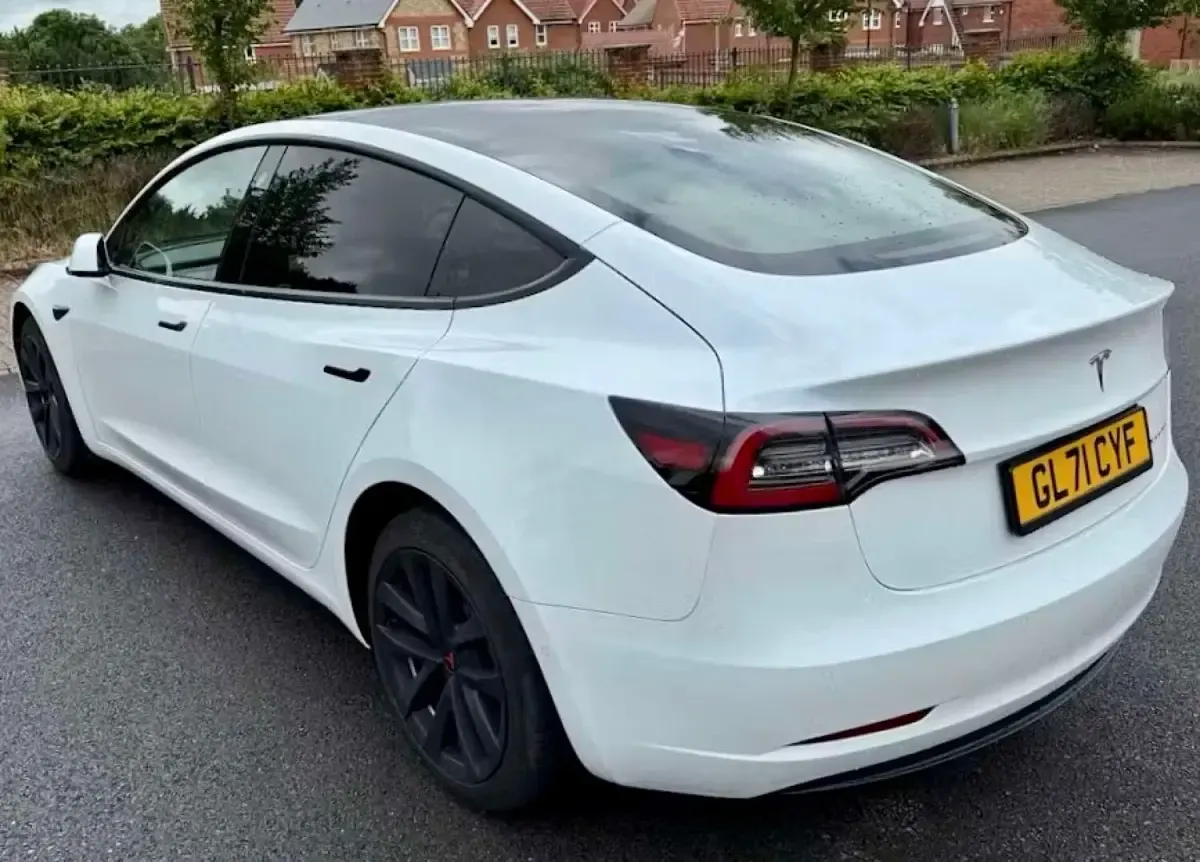 Used Tesla Model 3 Long Range AWD 366 kW (498 HP) 2022 White Sedan