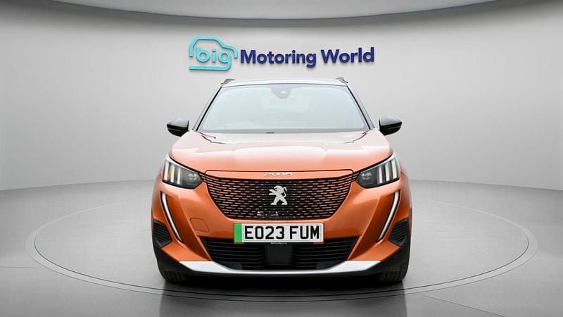 Used Peugeot e-2008 GT 98 kW (134 HP) 2023 Orange SUV