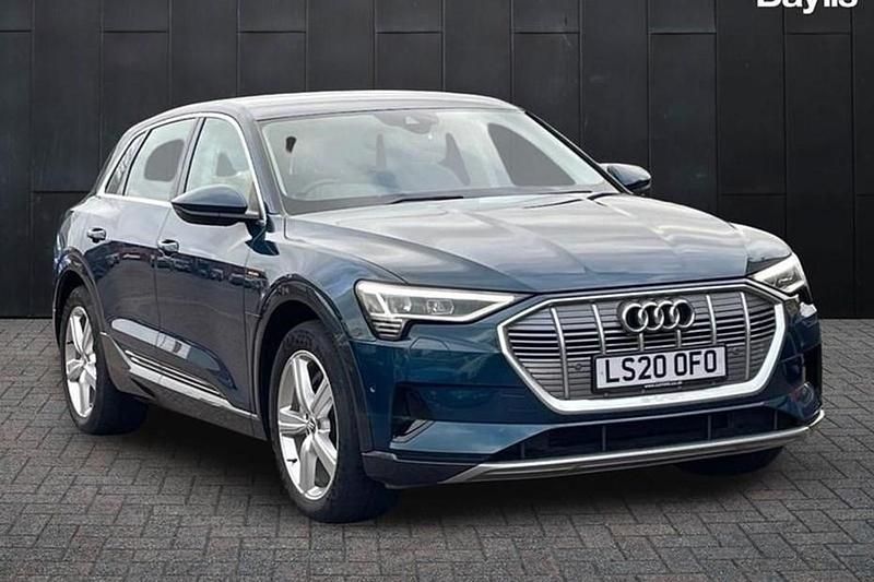 Used Audi e-tron Advanced 230 kW (313 HP) 2020 Blue SUV