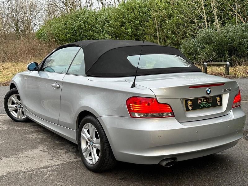 Used BMW 120 Cabriolet 2008 Silver Cabriolet