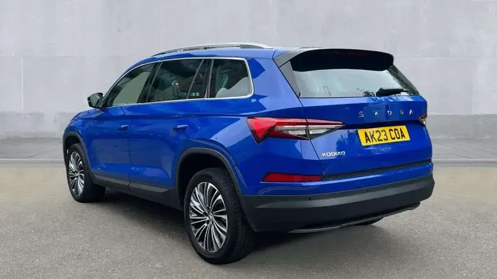 Used Skoda Kodiaq SE L Executive 150 HP (110 kW) 2023 Blue SUV