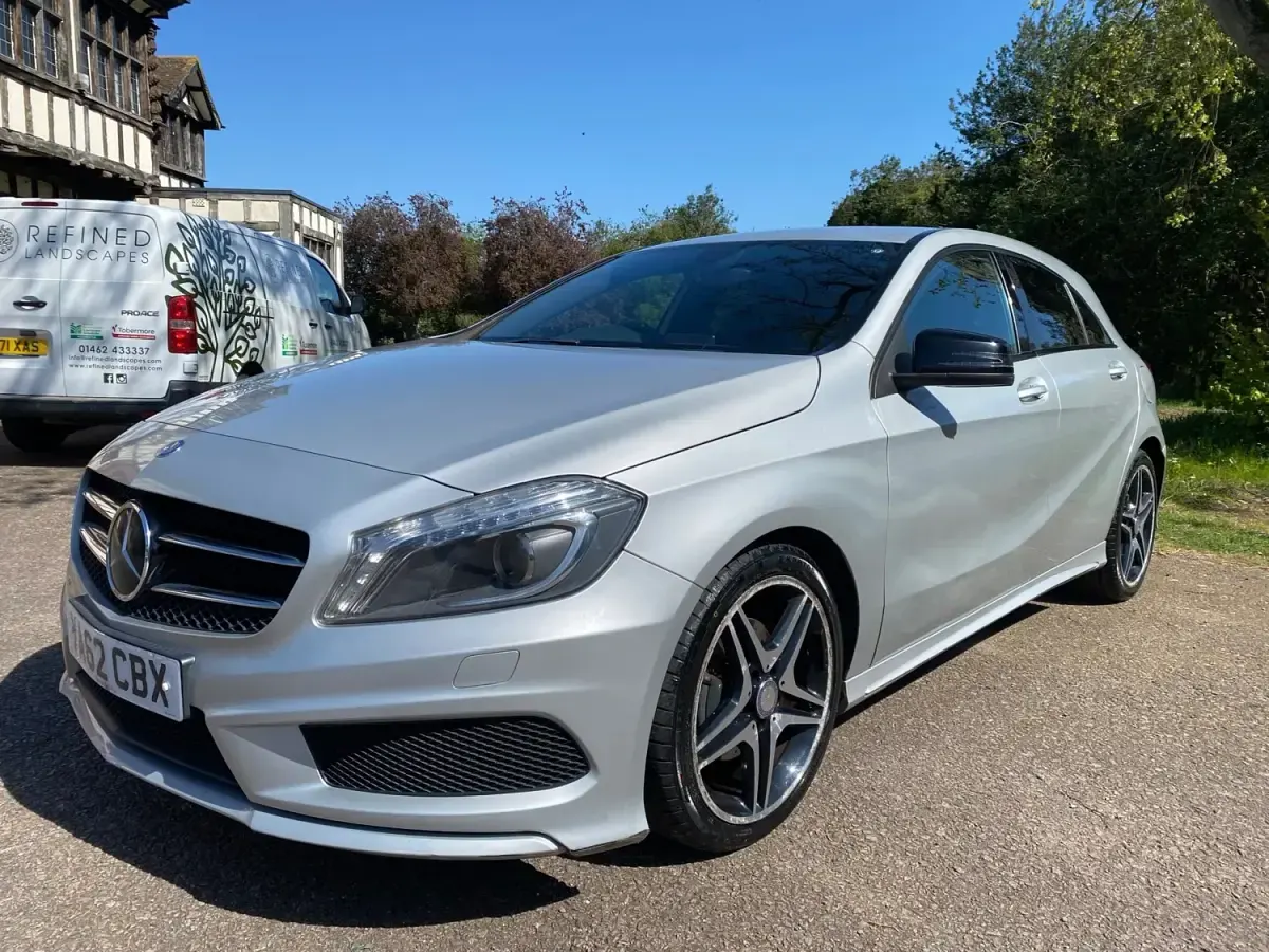 Używany Mercedes A200 AMG 2013 Srebrny Hatchback