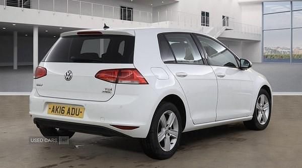 Used VW Golf VII Edition 110 HP (80 kW) 2016 White Hatchback