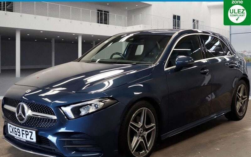 Blue Used 2020 Mercedes A200 AMG line Hatchback | £12,800 (Good price) - Image 1/4
