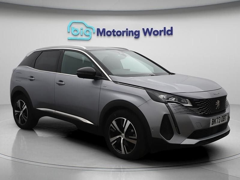 Grey Used 2023 Peugeot 3008 GT SUV | £17,900 (Good price) - Image 1/4