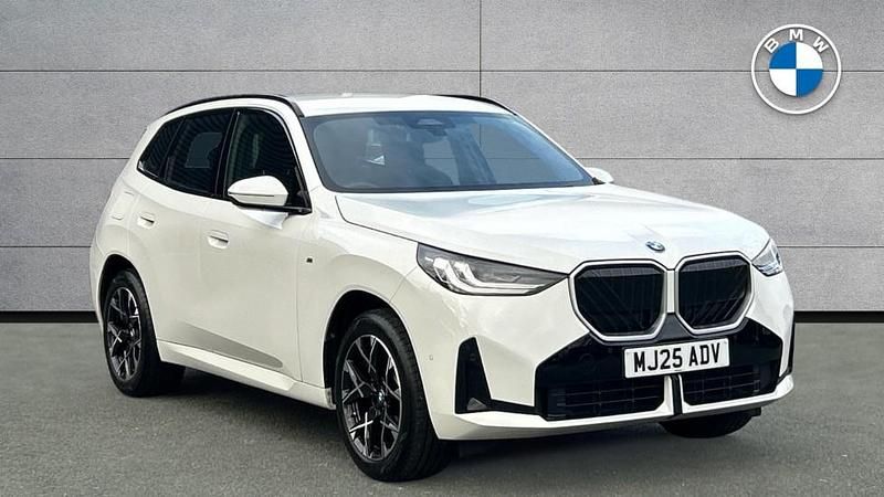 White Used 2025 BMW X3 M Sport SUV | £46,795 (Fair price) - Image 1/4