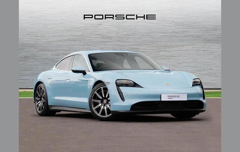 Used Porsche Taycan 389 kW (530 HP) 2022 Blue Sedan