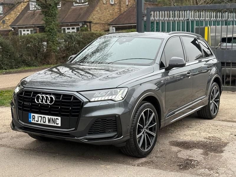 Used Audi Q7 Black Edition 2021 Grey SUV