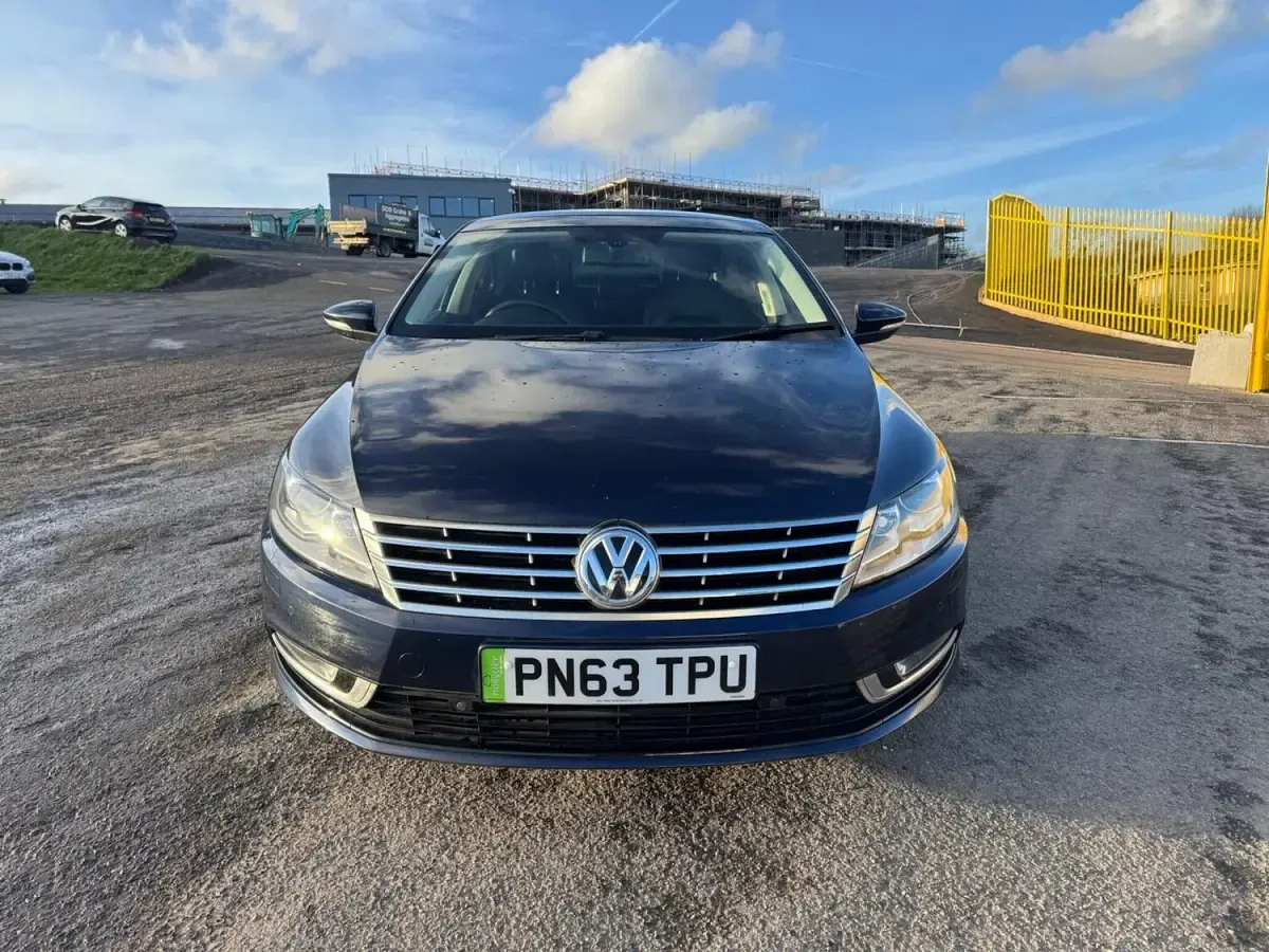 Used VW CC GT 140 HP (102 kW) 2013 Blue Sedan