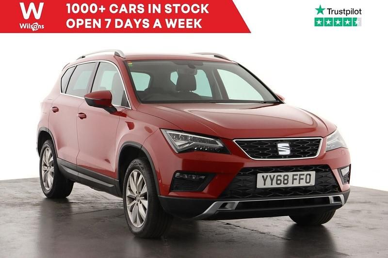 Red Used 2018 Seat Ateca SE SUV | £10,199 (Fair price) - Image 1/4