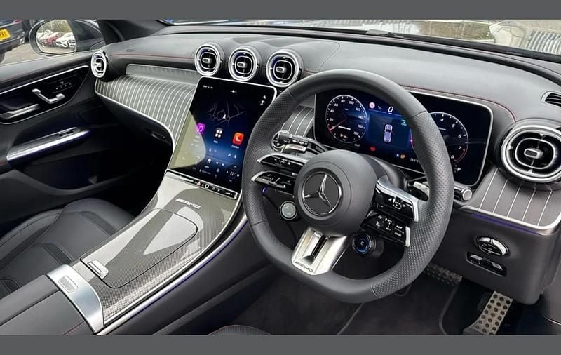 Used Mercedes GLC43 AMG Premium 415 HP (305 kW) 2025 Black SUV