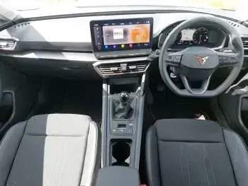 Used Cupra Leon 150 HP (110 kW) 2024 White Hatchback