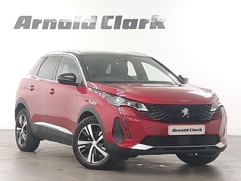 Red Used 2021 Peugeot 3008 GTi SUV | £18,998 (Fair price) - Image 1/4