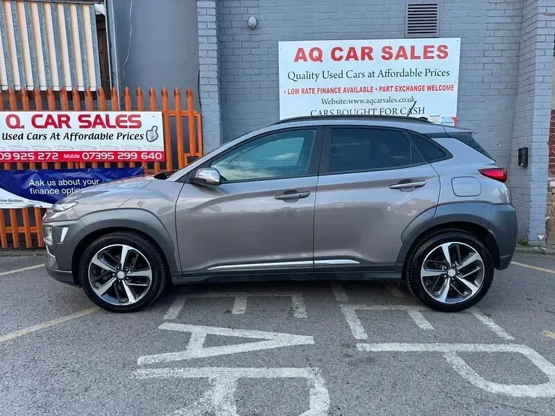 Used Hyundai Kona Premium 177 HP (130 kW) 2018 Grey SUV