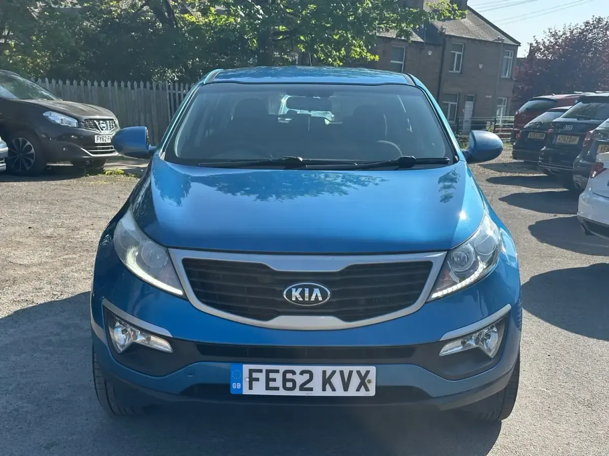 Begagnad Kia Sportage 2012 Blå SUV