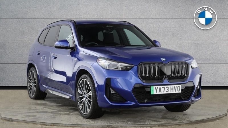 Blue Used 2023 BMW iX1 M Sport SUV | £35,450 (Fair price) - Image 1/4